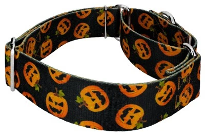 Country Brook Petz 1 1/2 Inch Happy Jack Martingale Dog Collar 4 Country Brook Petz 1 1/2 Inch Happy Jack Martingale Dog Collar - Image 3
