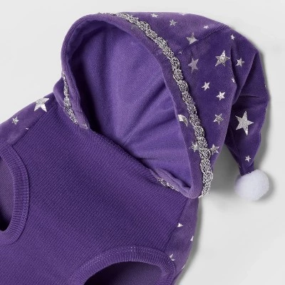 Basic Halloween Velour Wizard Cat and Dog Hoodie - Hyde & EEK! Boutique™ 4 Basic Halloween Velour Wizard Cat and Dog Hoodie - Hyde & EEK! Boutique™ - Image 3