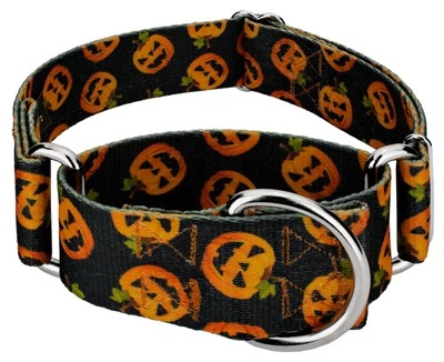 Country Brook Petz 1 1/2 Inch Happy Jack Martingale Dog Collar 7 Country Brook Petz 1 1/2 Inch Happy Jack Martingale Dog Collar - Image 6