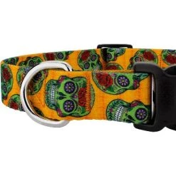 Country Brook Petz - Deluxe Sugar Skulls Dog Collar - Made in The U.S.A. 12 Country Brook Petz - Deluxe Sugar Skulls Dog Collar - Made in The U.S.A. -Pet Halloween Costumes Sales Store GUEST b3e45044 f0d9 47cc aa85 ea8b7b5550c6