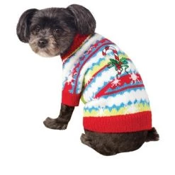 Rubie's Candy Cane Sweater Pet Costume