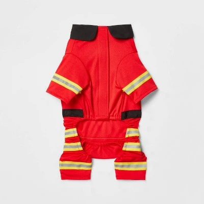 Halloween Full Body Firefighter Cat and Dog Costume - Hyde & EEK! Boutique™ 4 Halloween Full Body Firefighter Cat and Dog Costume - Hyde & EEK! Boutique™ - Image 2